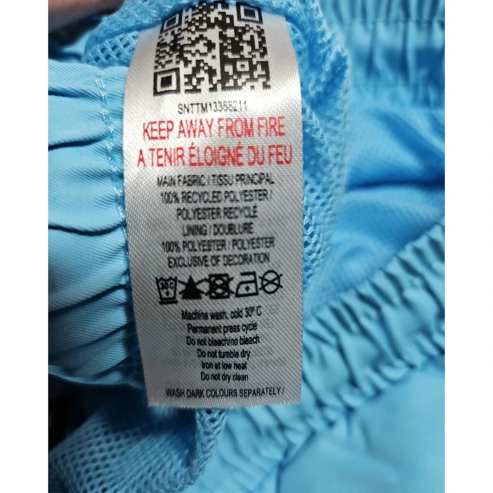 Sonneti London Mens Light Blue Jolla Swim Trunks Size Small NWT
